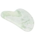 thumbnail image 2 of Peahefy Gua Sha Heart Shape Beauty Tool Natural Jade Scraping Board Massage Stone For Face Body, 2 of 8