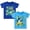 Shark Blue, variant on Toddler Boys T-Shirts, 2-Pack Dinosaur Graphic Short Sleeve Cotton Tees, Sizes 2T-6T