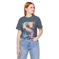 thumbnail image 2 of Letter S Graphic Unisex Tee With Vintage Artwork Short Sleeve Comfort, 2 of 16