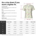 thumbnail image 4 of Bixox Men's Moon And Rabbit Printed Short Sleeve Skinny Athletic T-Shirt, 4 of 6