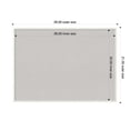 thumbnail image 6 of Amanti Art Grey Cork Board Wood Framed Lucie White Bulletin Board 29 in. x 21 in., 6 of 7