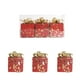 thumbnail image 1 of Adornos navideños, regalos navideños, paquete de 3 bolas navideñas de 8 cm con estrellas doradas y purpurina, decoraciones colgantes festivas, juego de bolas de lentejuelas con estrellas y polvos dora, 1 of 2