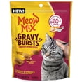 thumbnail image 2 of (5 pack) Meow Mix Gravy Bursts Chicken Flavored Cat Treats, 2.7 Ounce Bag, 2 of 9