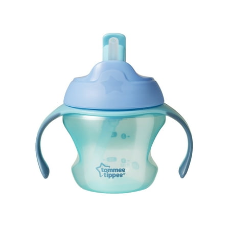 Tommee Tippee First Straw Transition Cup, 6+ months – 5 ounces, 1 Count (Colors May