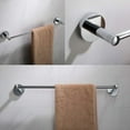 thumbnail image 2 of Chrome Bathroom Towel Bar 18 inch, 2 of 5