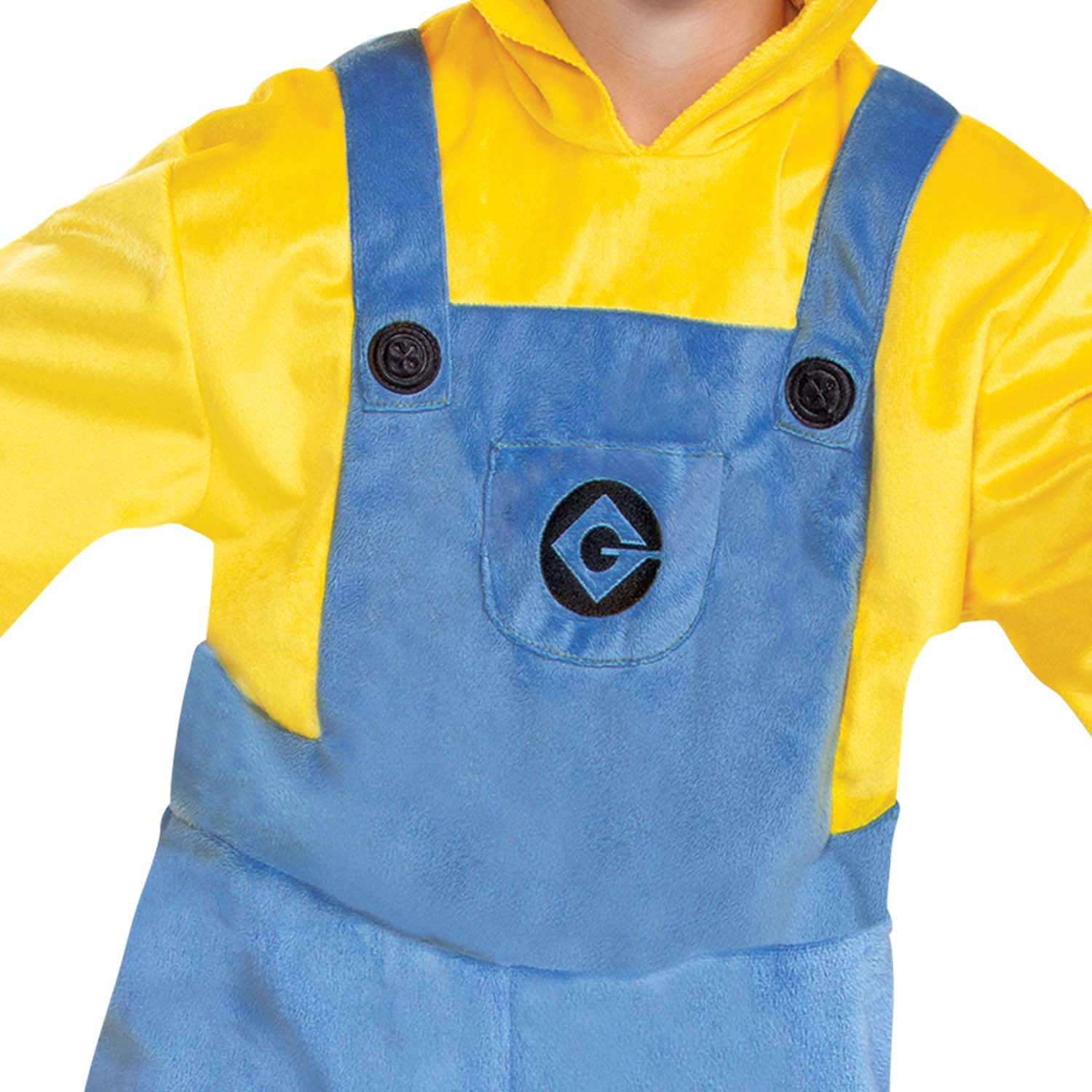 NBC Universal Minions 'Minion' Halloween Costume for Children, Boys Size XS (4/5), by Disguise