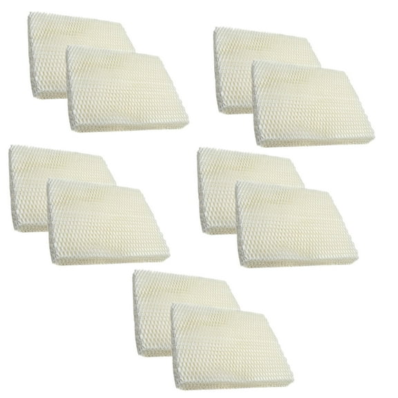 HQRP 10-Pack Humidifier Wick Filter for Super 43-5014-6 Replacement fits Super RW-3 RW3, Super 43-5014-6