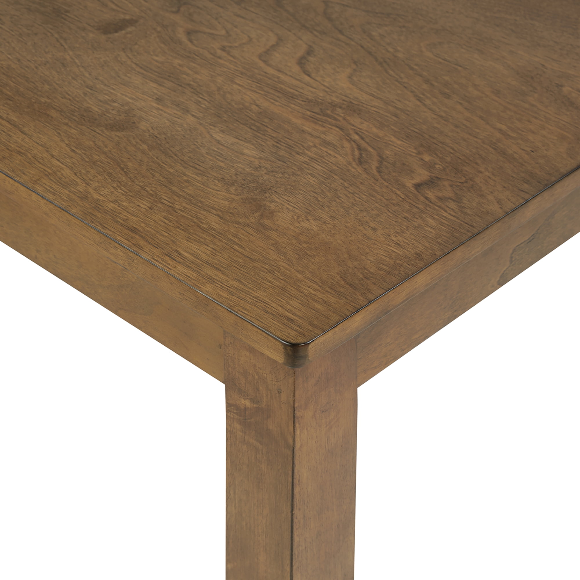 Wooden Dining Square Table, Kitchen Table for Small Space, 4 Person Counter Height Table ONLY THE TABLE