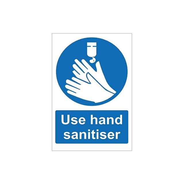 yingyy 10Pcs Wash Hand Wall Stickers PVC Hand Washing Sign Sanitary Stickers No.4