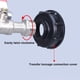 thumbnail image 2 of Adaptador de tanque roscado de 1/2", grifo de recolección de agua de lluvia de 1000 l, grifo de salida, válvula de compuerta, grifo para manguera de jardín, 2 of 5