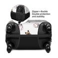 thumbnail image 4 of Lsque Bbaseball Dog Printed Luggage Cover, Travel Luggage Protector,Scratch and Dirt Resistant, Fits 18-32 Inch Luggage - Medium, 4 of 9