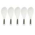 thumbnail image 2 of VBXOAE Set of 5 High Temperature Resistant Non Stick Plastic Rice Spoons with Comfortable Grip,Suit for Rice Cookers and Easy to Clean Kitchen Utensils, 2 of 7