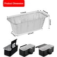 thumbnail image 4 of LATA 30 Pack Grill Drip Pans, Aluminum Grease Cup Liners, Compatible with Blackstone Griddles 17, 22, 28, 30, 36 Inches, 4 of 5