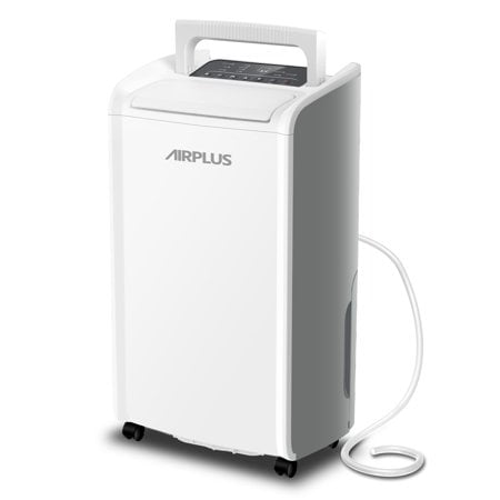 AIRPLUS 4 500 Sq.Ft 70 Pint Dehumidifier for Basements and Home-with Drain Hose Efficient Energy-with Dual Protection and 4 Smart Modes 24H Timer Defrost for Large room