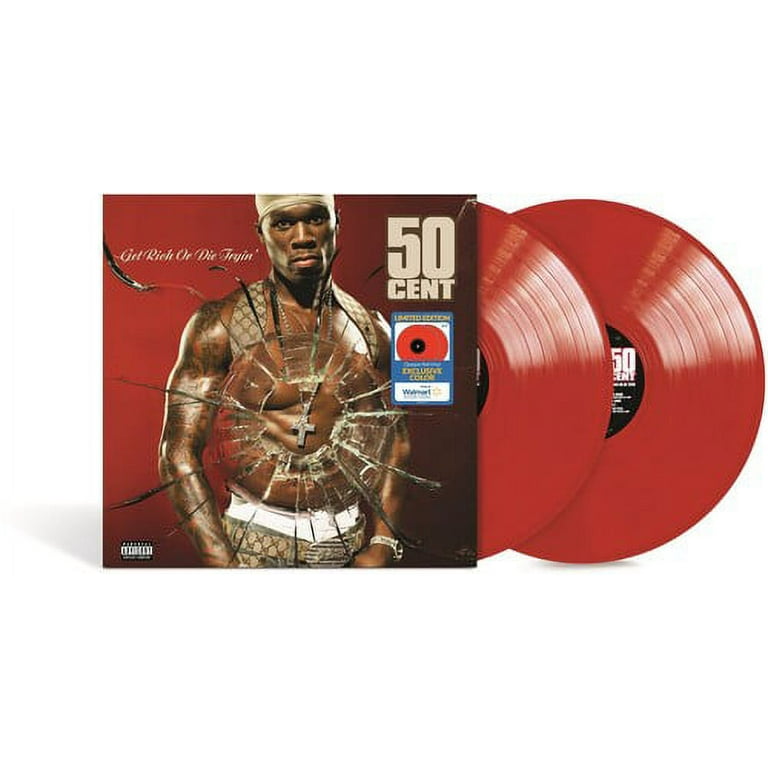 激レア盤★50 Cent Get Rich Or Die Tryin' レコード 50 Cent Get Rich Or Die Tryin' 当時盤 おまけ付き 50 Cent