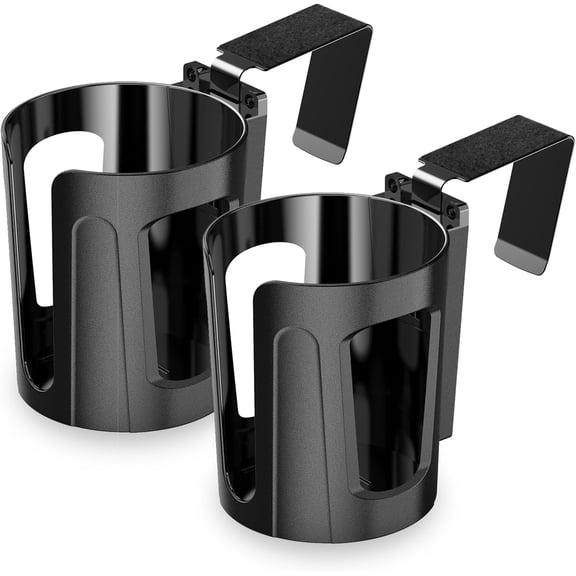 2PCS Large Car Door Cup Holder, Vehicle Armrest Cup Holder for Almost Any Size Bottle or Can