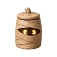 thumbnail image 2 of Hand-Sculpted Halloween Mini Lanterns, Tea Light Holder,Halloween Candle Holder, Rustic Fall Decor, Cute Spooky Table Decor for Tiered Tray Home Mantel Party,D, 2 of 4
