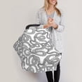 thumbnail image 3 of Haiem Snake Baby Nursing Cover & Nursing Poncho - Multi Use Cover for Baby Car Seat Canopy, Stroller Cover, 360°Full Privacy Breastfeeding Coverage, 3 of 9