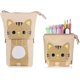 thumbnail image 1 of Estuche para lápices con diseño de oso de dibujos animados, estuche protector de papelería de pie, Compatible con estudiantes, 1 of 5