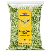Rani Green Peas Split, Dried (Vatana, Matar) 64oz (4lbs) 1.81kg ~ All Natural | Kosher | Vegan | Gluten Friendly | Product of US