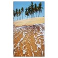 thumbnail image 2 of Tropical Beach with Crystal Waters - Large Seashore Canvas Print, 2 of 3
