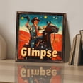 thumbnail image 3 of Cowboy Rider Art Wooden Sign Wall Plaque - Vintage Art Decoration, Wall Decoration - Ideal Gift For Home Decoration, Living Room, Bathroom, Bedroom, Garden, Dining, Bar, Cafe, Festival Party Decor, 3 of 7