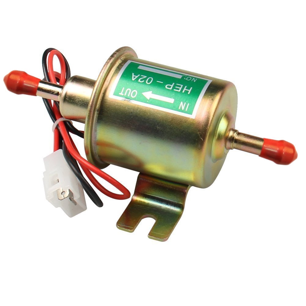 3-8 PSI for Motorcycle Carburetor Lawn Mower Universal 24V Low Pressure Heavy Duty Gas Diesel Inline Electric Fuel Pump HEP-02A 3-8 PSI for Motorcycle Carburetor Lawn Mower Universal 24V Low Pressure Heavy Duty Gas Diesel Inline Electric Fuel Pump HEP-02A
