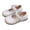 Beige, variant on Girls Ankle Strap Dress Shoes Pearl Strap Ballet Flats Toddler Girls' Dress ShoesParty Shoes Soft Sole Casual Comfortable Slip On