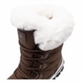 thumbnail image 5 of HOBIBEAR Women's Winter Snow Boots — Water Resistant, Faux Fur Lined, TPR Non-Slip Sole, Mid-Calf Outdoor Warm Shoes, 5 of 6