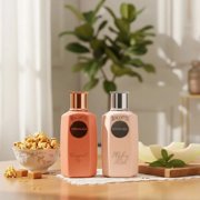 Biscotti Caramel & Biscotti Melon Misk Eau de Parfum Spray 100ml (3.4 oz) by Khadlaj (Bundle)