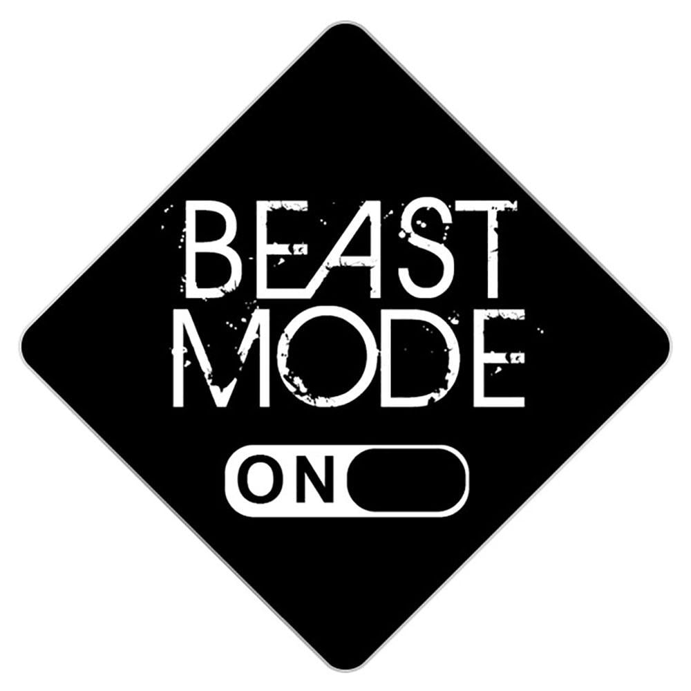 Beast Mode Grad Cap Tassel Topper