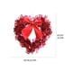 thumbnail image 3 of Guirnalda con Forma de Corazón para Decoración de San Valentín, Decoración Del Hogar, Decoración de La Habitación de Boda, Decoración Occidental para El Coche de Boda de San Valentín, 3 of 4