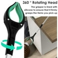 thumbnail image 3 of Reacher Grabber Tool Litter Picker Stick Handy Helping Hand Grabber for Disabled Foldable Litter Grabber with Non-Slip Jaws for Elderly Indoor Outdoor 43in, 3 of 8