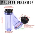thumbnail image 3 of High Efficiency Water Purifier | Compatible With 4 Inch / 6 Inch / 1 Inch Copper Ports | Household House Tap Water Coarse Filtration System |, 3 of 6