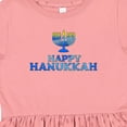 thumbnail image 4 of Inktastic Happy Hanukkah with Menorah Girls Toddler Dress, 4 of 5