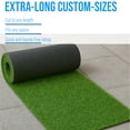thumbnail image 5 of 6.5 ft. Wide x Cut-to-Length — All-Weather Durable, Easy-Clean Drainage-Backed, Kid and Pet Safe, Realistic Soft Artificial Grass Runner, 5 of 13