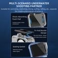 thumbnail image 4 of ARCADORA IP68 Waterproof Housing Case For DJI Osmo Action 6 PC Material 60M Underwater Shooting With Anti Fog Inserts, 4 of 11