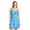 Blue, variant on Casual Nights Women's Sleepwear Slip Nightgown Chemise Nighty