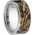 thumbnail image 3 of RealTree Max 5 Men's Camo Stainless Steel Ring with Polished Edges and Deluxe Comfort Fit, 3 of 3