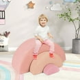 thumbnail image 2 of Costway 3 PCS Toddlers Climbing Toys with Elastic Filling Baby Foam Blocks Crawling Tunnel Pink, 2 of 10