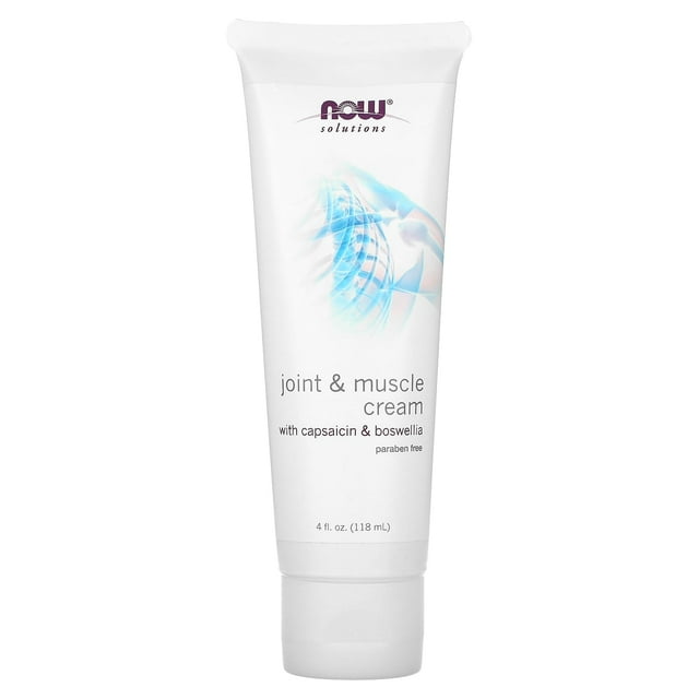 NOW FOODS CREMA PARA ARTICULACIONES Y MUSCULOS 118 ML