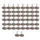 thumbnail image 1 of M Buder 50 Piezas Clavos de Tapicería Tachuelas Decorativas Estilo Vintage, 16x20mm (0.63x0.79 pulgadas) Bronce, 1 of 8