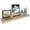 Oak Finish, variant on Ballucci 36" Floating Shelf, Wall Ledge with Invisible Bracket, 8" Deep, Black
