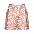 thumbnail image 3 of Plebaso Summer Shorts for Women Printed Drawstring Casual Shorts Lightweight Beach Shorts with Pockets, 3 of 5