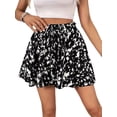 thumbnail image 3 of Women'S Flowy Shorts Beach Vacation Summer High Waist Wide Leg Casual Dressy Shorts Flower Color 4 S, 3 of 7