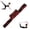 Black Red, variant on Fitness Resistance Band for Stretching and Yoga - Numbered Resistance Band for Glute Training, for Pilates, Ballet, Dance & Rehabilitation
