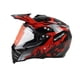 thumbnail image 5 of Casco de ciclismo Sombrero de flujo de aire transpirable Casco de bicicleta de montaña para adultos Negro Rojo M, 5 of 8