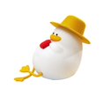 thumbnail image 1 of Night Light - Happy Duck Premium Silicone Lamps, Cute and Dimmable Nightlight for Soothing Bedtime Ambience, 1 of 5