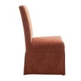 thumbnail image 5 of Wovenbyrd Lakeshore Classic Dining Chair, Covered, Armless, Wood Frame - Russet, 5 of 13
