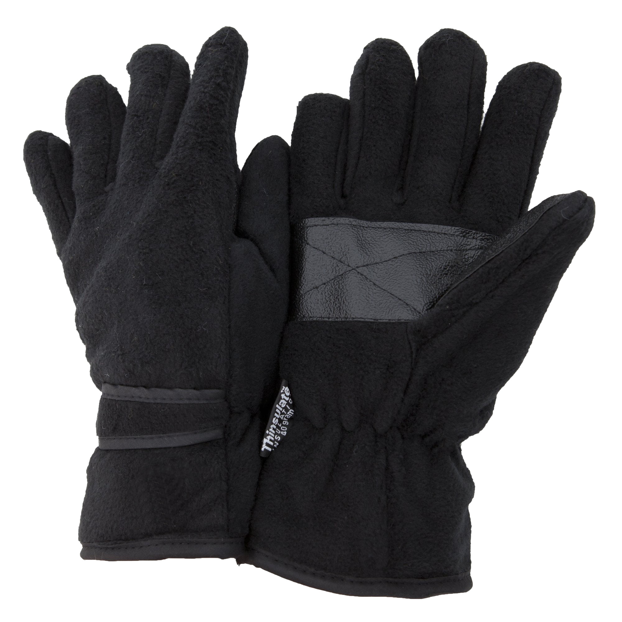 mens fleece thinsulate gloves